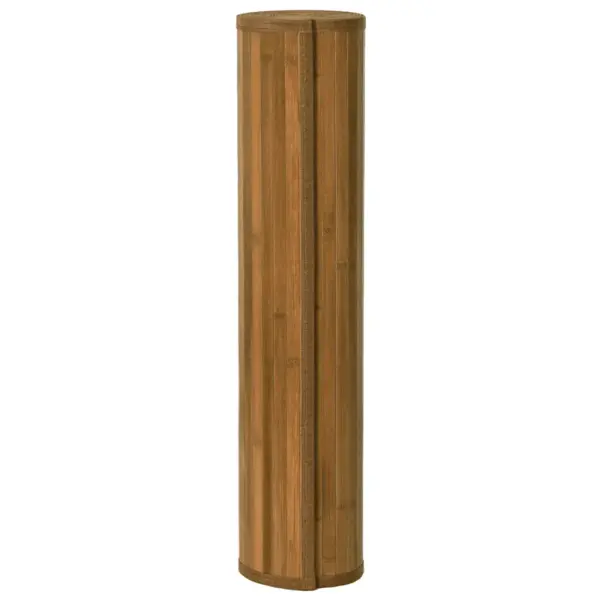 Pikk ristkülikukujuline bambusvaip, pruun, 60 x 1000 cm – 3