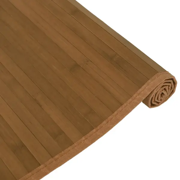 Pruun bambusvaip ristkülikukujuline, 80 x 200 cm – 4