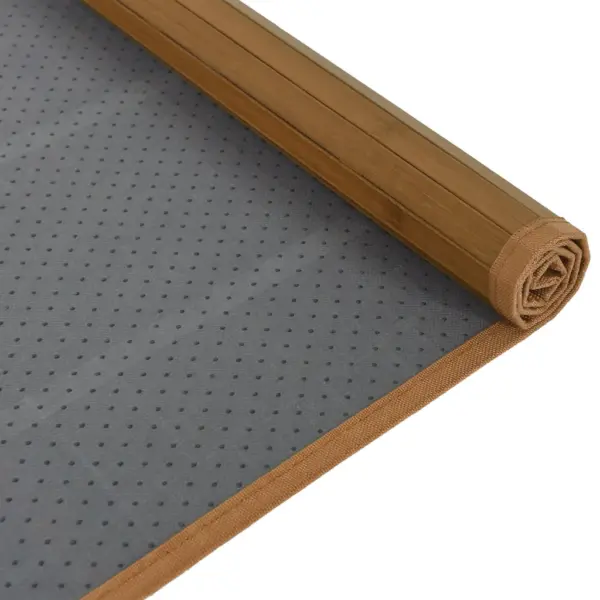Pruun bambusvaip ristkülikukujuline, 80 x 200 cm – 5