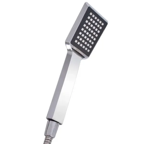 Multifunktsionaalne dušipaneel vihmaduši ja massaažifunktsiooniga, pruun klaas, 18 x 42 x 133 cm – 7