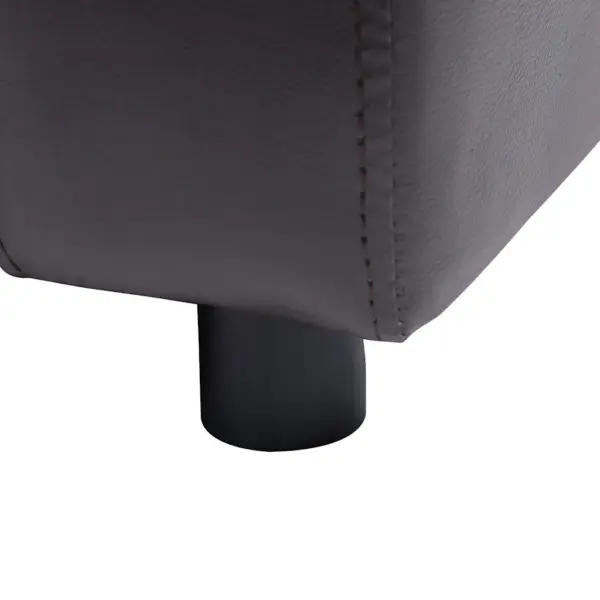 Pruun kunstnahast koeradiivan väikestele lemmikutele, 80 x 50 x 40 cm – 8