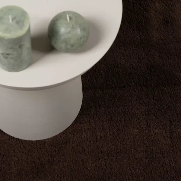 Libisemisvastane ristkülikukujuline vaip Huarte, pruun polüster, 110 x 60 cm – 8