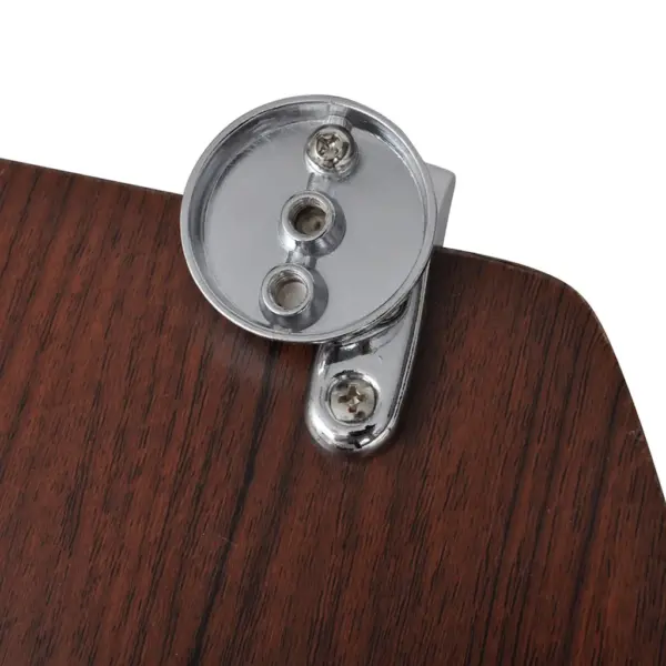 Pruun MDF WC prill-laud kaanega, kroomi-tsingi sulamist reguleeritavate hingedega, 45 x 36 cm – 7