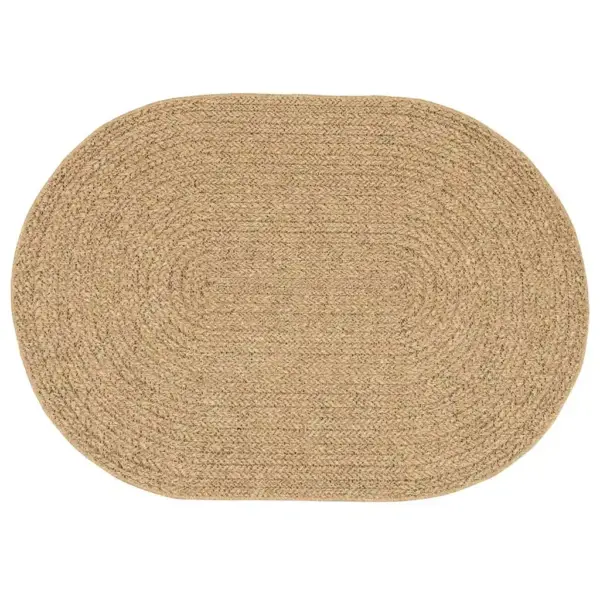 Pruun ovaalne välivaip Zizur, polüpropüleen, 200 x 140 cm – 2