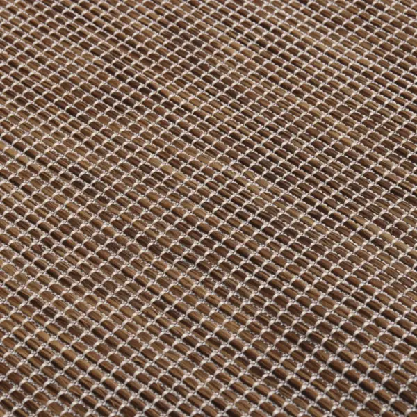 Ilmastikukindel silesidus õuevaip, pruun, 160 x 230 cm - 5