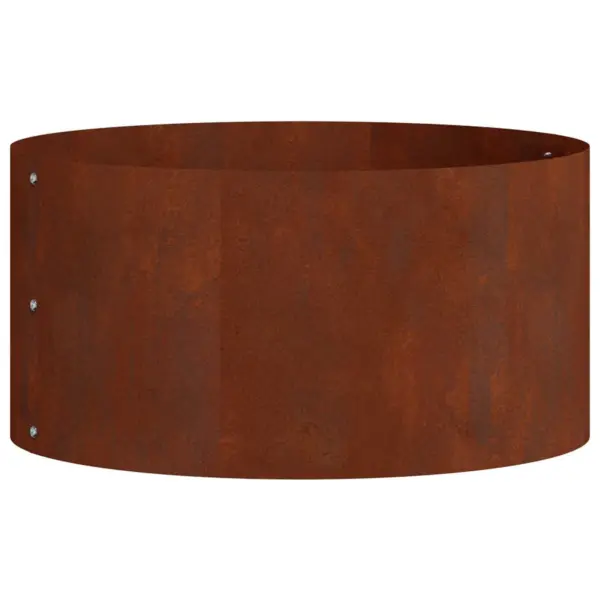 Pruun terasest istutusrõngaste komplekt, 5 tk, 40 x 40 x 20 cm välitingimustesse – 2