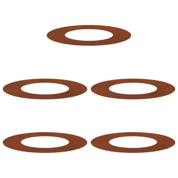 Lame terasest puutüverõngas, pruun, Ø40/70 cm, 5 tk – 2