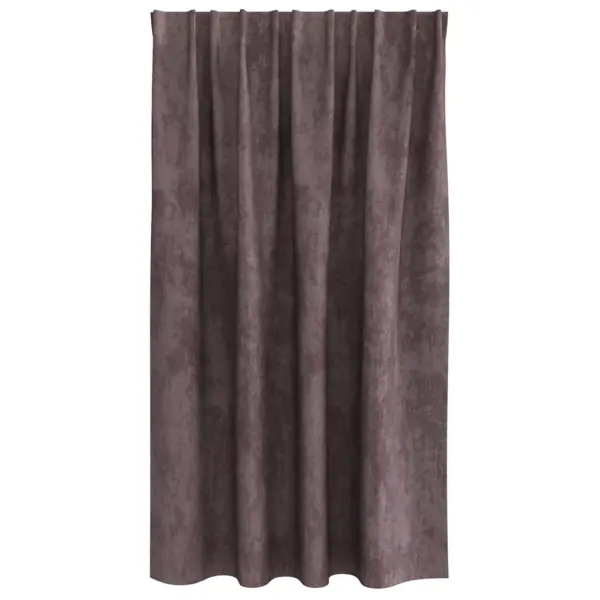 Pruunid pimendavad sametkardinad, 2 tk, 140 x 140 cm – 4