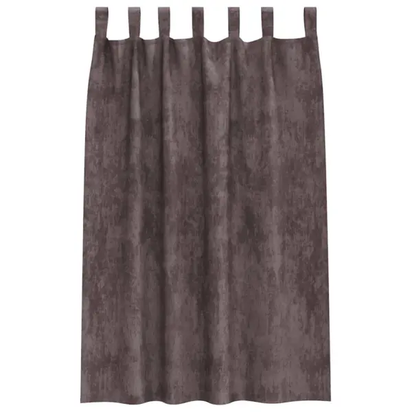 Pruunid sametkardinad ruumi pimedamaks, 2 tk, 175 x 140 cm – 4