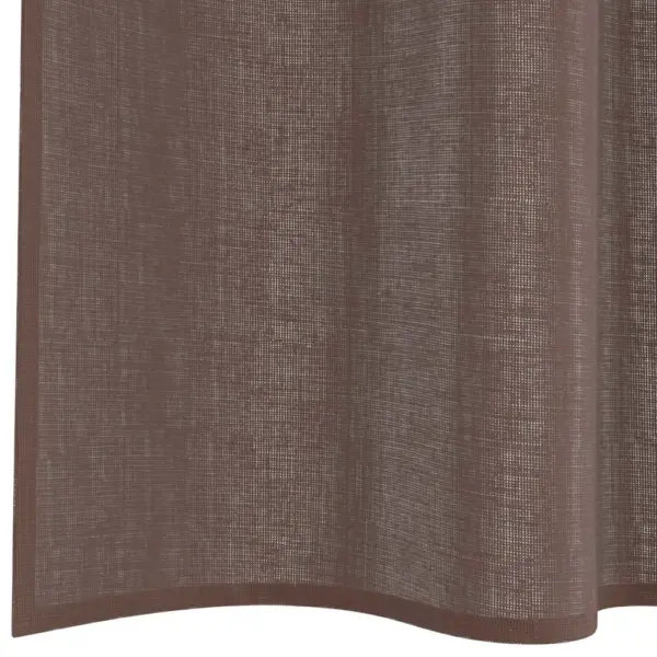 Vardataskutega voile-kardinad, pruun, 2 tk, 140 x 260 cm – 6