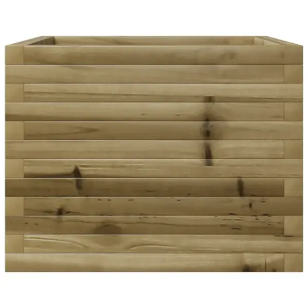 Puidust aia taimekast, pruun, survetöötlusega immutatud männipuit, 60 x 60 x 45,5 cm – 6