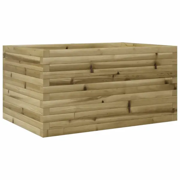Puidust aia taimekast, immutatud männipuit, 90 x 60 x 45,5 cm – 2