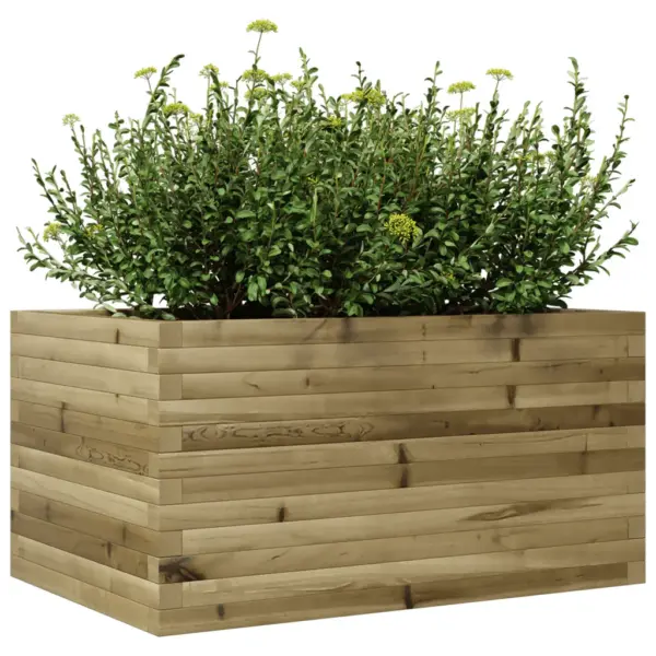 Puidust aia taimekast, immutatud männipuit, 90 x 60 x 45,5 cm – 4