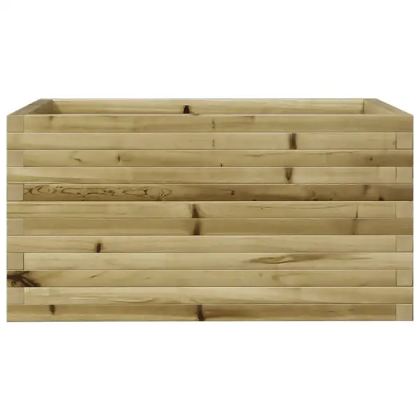 Puidust aia taimekast, immutatud männipuit, 90 x 60 x 45,5 cm – 5