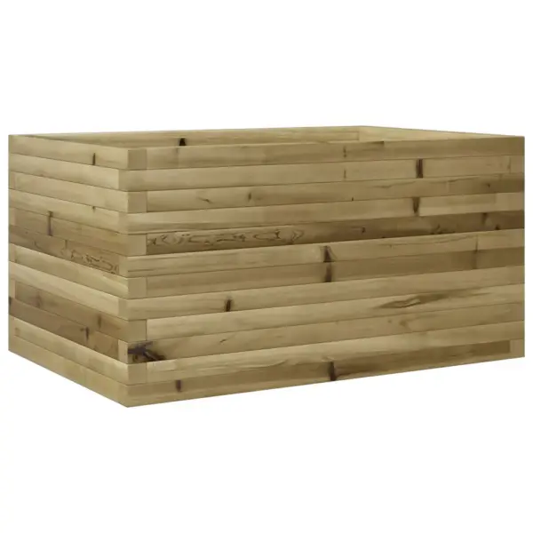Puidust aia taimekast, immutatud männipuit, 90 x 60 x 45,5 cm – 7