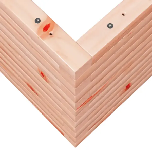 Puidust aia taimekast avatud põhjaga, ebatsuuga puit, 90 x 60 x 45,5 cm – 8