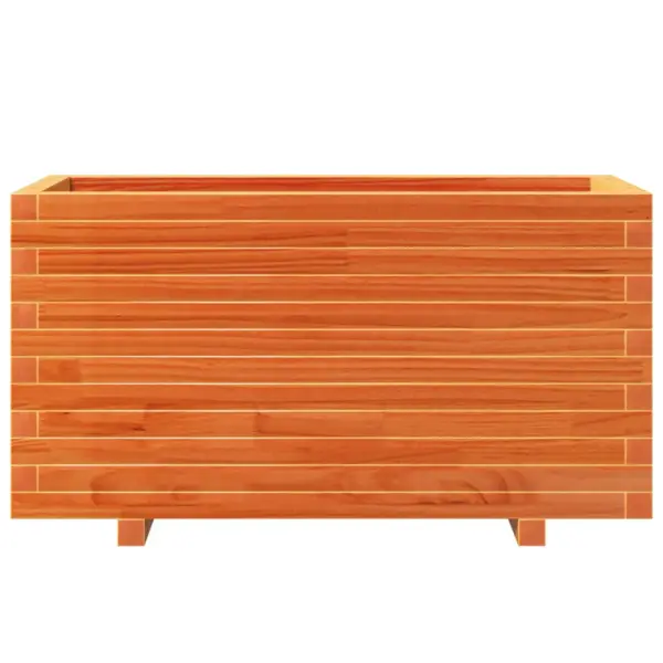 Aia taimekast vahapruunist männipuidust, 90 x 40 x 49,5 cm – 5