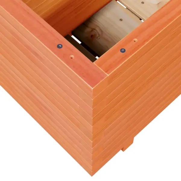 Aia taimekast vahapruunist männipuidust, 90 x 40 x 49,5 cm – 8