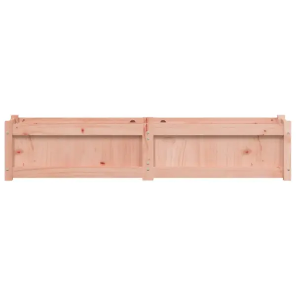 Puidust aia taimekastid 2 tk, töötlemata ebatsuuga puit, 150 x 31 x 31 cm - 5