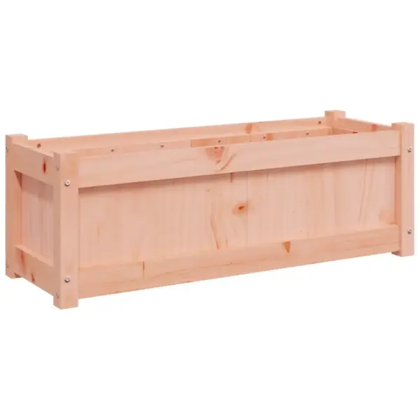 Aia taimekastid 2 tk, töötlemata ebatsuugapuit, 90 x 31 x 31 cm - 5