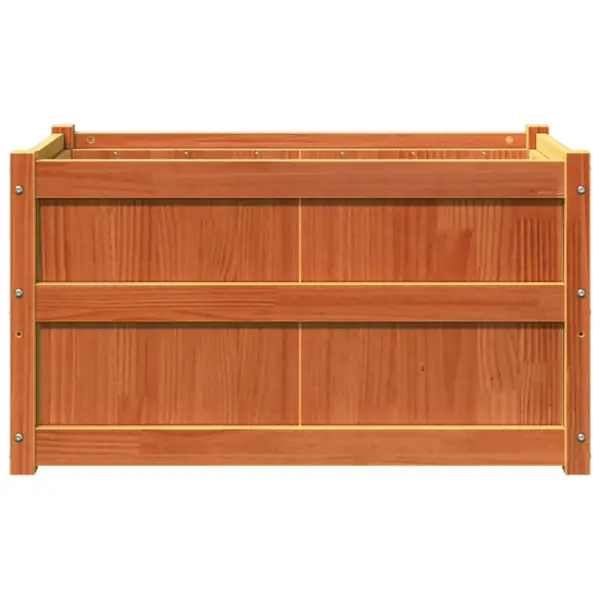 Aia taimekastid, 2 tk, vahapruun männipuidust, 90 x 50 x 50 cm – 6