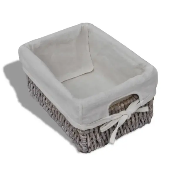 Pruun paulowniapuidust hoiuriiul 4 punutud korviga, 25 x 28 x 74 cm – 6