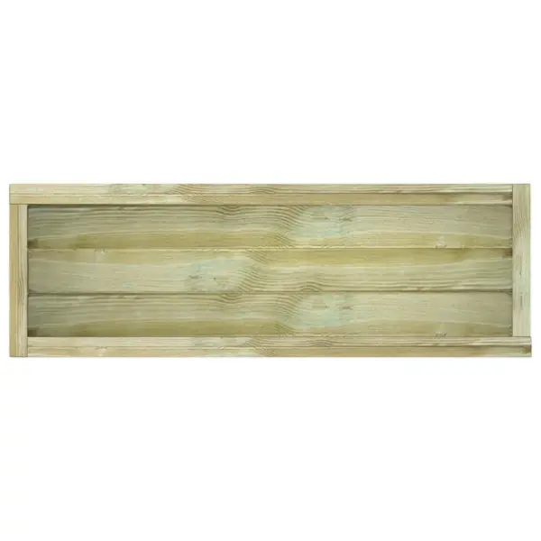 Roheimmutatud männipuidust taimelava, 120 x 40 x 30 cm – 8