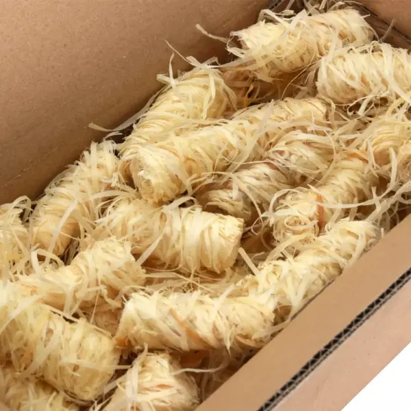 Looduslikud puitvillast bio-tulehakatid, 15 kg pakk, u 1125 tk – 5