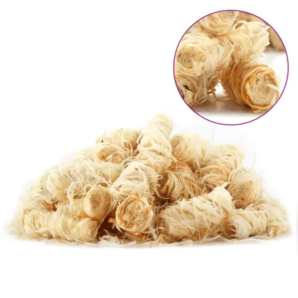 Looduslik puitvillast ja parafiinvahast tulehakatis, 20 kg pakk, umbes 1500 tk – 3