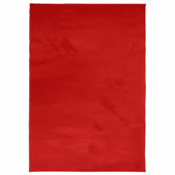 Punane lühikese karvaga vaip OVIEDO, 200 x 280 cm, 100% polüester – 2
