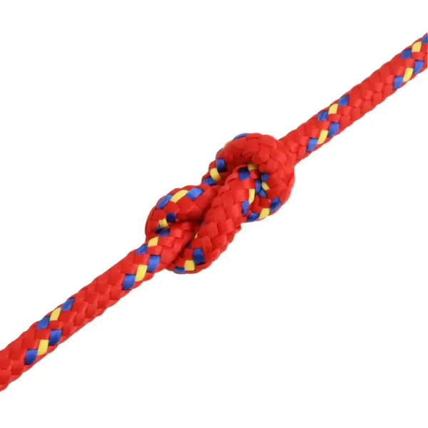Punane paadiköis polüpropüleenist, 6 mm, 25 m – 5