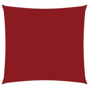 Veekindel kandiline päikesepuri, punane, oxford-kangas, 4,5 x 4,5 m