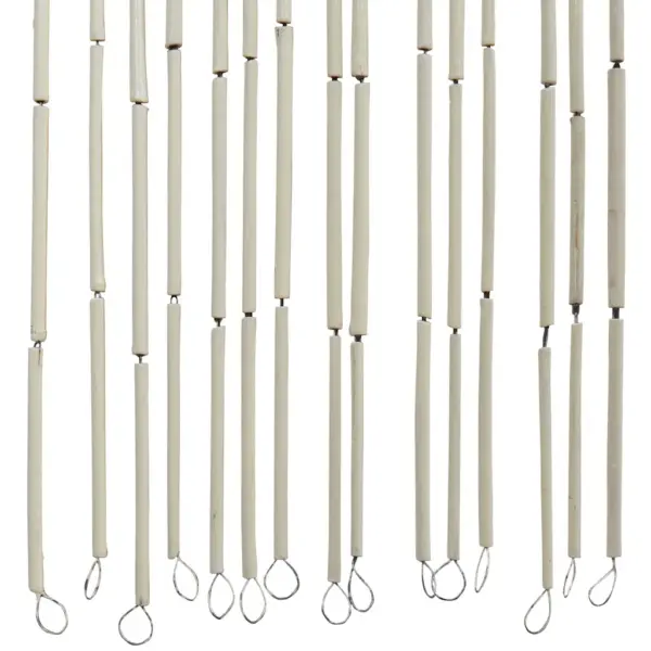 Bambusest putukate uksekardin rohelise bambusmustriga, 100 x 220 cm – 5