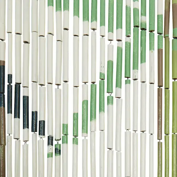 Bambusest putukate uksekardin rohelise bambusmustriga, 100 x 220 cm – 6