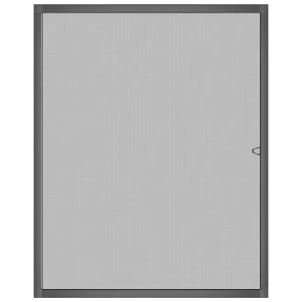 Putukavõrk aknale alumiiniumraamiga, antratsiithall, 100 x 120 cm – 3