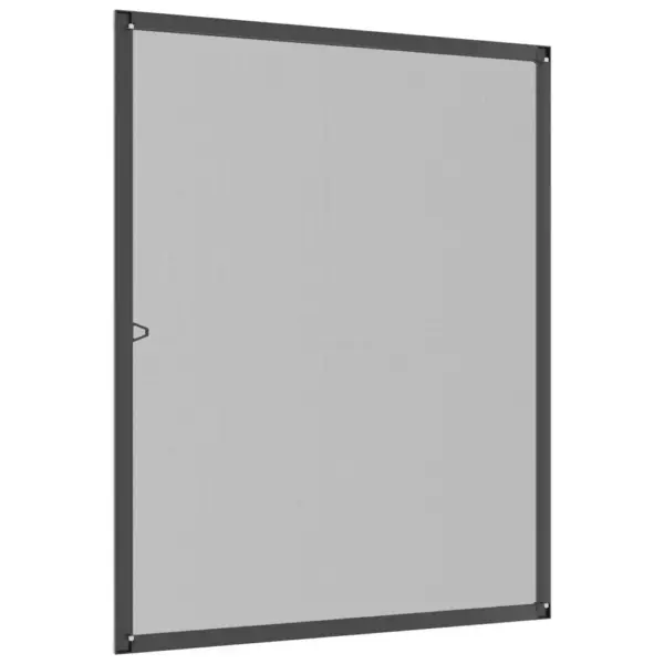 Putukavõrk aknale alumiiniumraamiga, antratsiithall, 100 x 120 cm – 4
