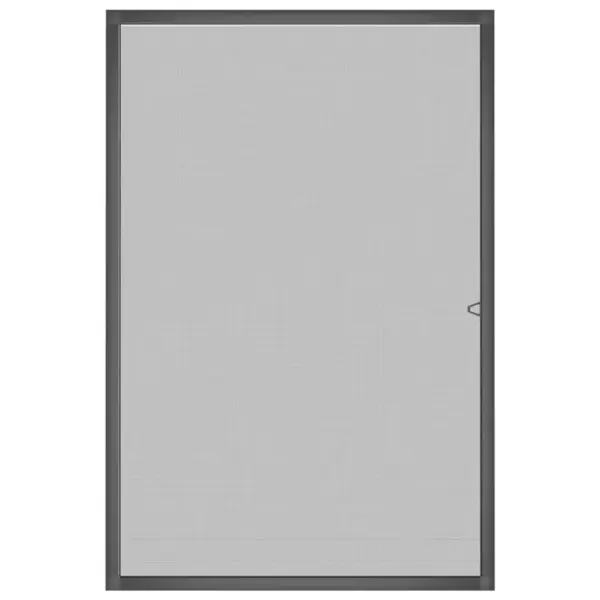 Putukavõrk aknale alumiiniumraamiga, antratsiithall, 80 x 120 cm – 3