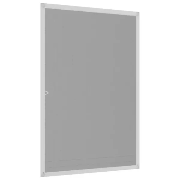 Putukavõrk aknale alumiiniumraamiga, valge, 80 x 120 cm – 4