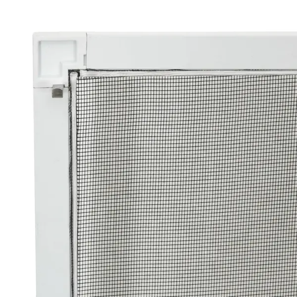 Aknale paigaldatav putukavõrk alumiiniumraamiga, valge, 90 x 120 cm – 7