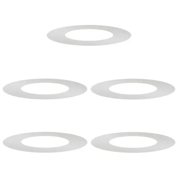 Hõbedased tsingitud terasest puutüverõngad, 5 tk, Ø40/70 cm – 2