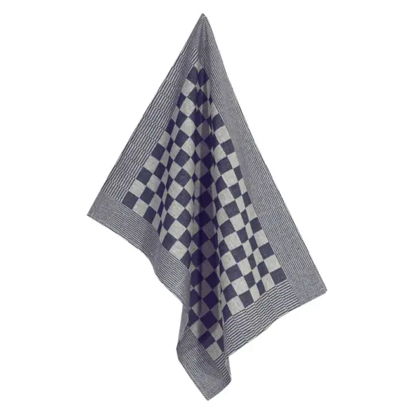 Puuvillased köögirätikud, 50 tk, sinine-valge, 50 x 70 cm – 7