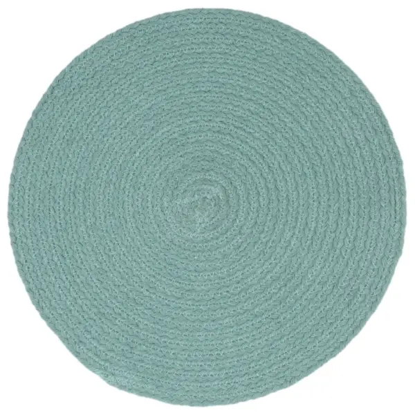 Ümmargused puuvillased lauamatid, roheline, 38 cm, 6 tk - 2