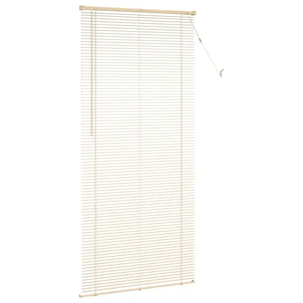 Reguleeritav PVC Veneetsia ruloo, helepruun mustriga, 213 x 100 cm – 5