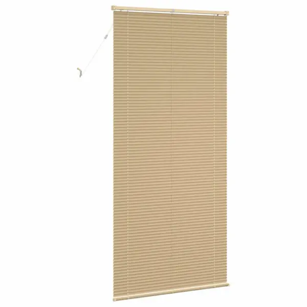 Reguleeritav PVC Veneetsia ruloo, helepruun mustriga, 213 x 100 cm – 6