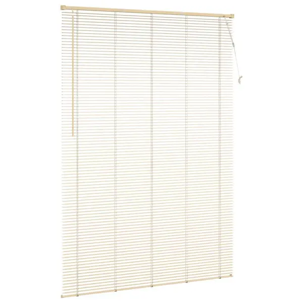 PVC Veneetsia ruloo, reguleeritav, helepruun mustriga, 213 x 160 cm – 5