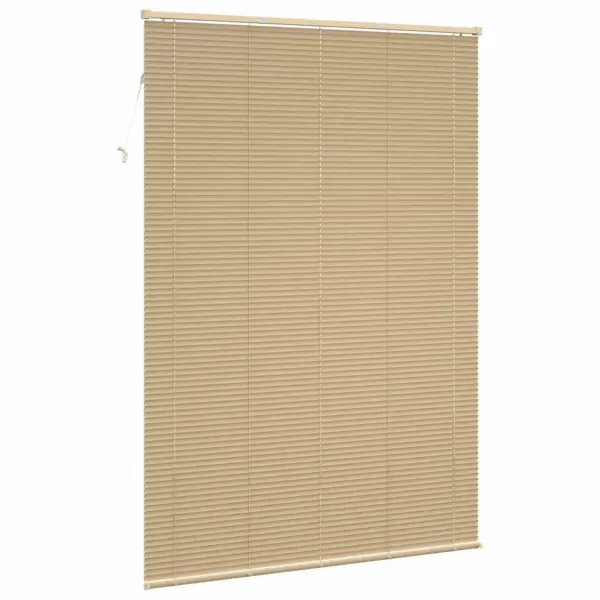 PVC Veneetsia ruloo, reguleeritav, helepruun mustriga, 213 x 160 cm – 6