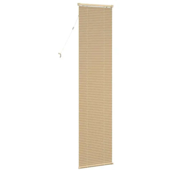 Reguleeritav PVC Veneetsia ruloo, helepruun mustriga, 213 x 60 cm – 6