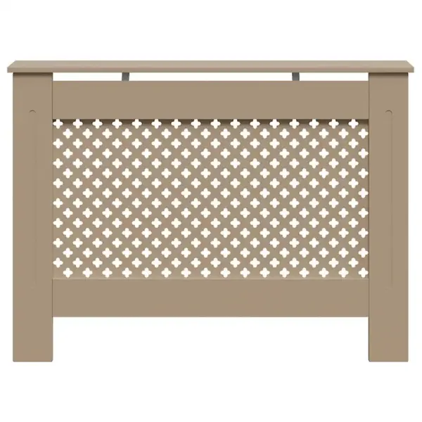Pruun MDF radiaatorikate kärgstruktuuriga, 112 x 19 x 81,5 cm – 4