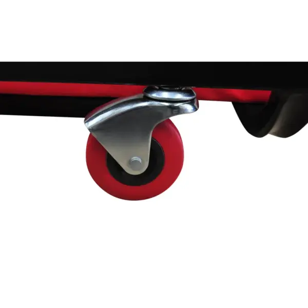 Reguleeritav polsterdatud tööalus auto all töötamiseks, 6 rattaga, 150 kg, 100 x 44 cm – 4