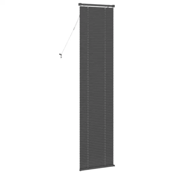 Hõbehall PVC Veneetsia ruloo, reguleeritav, 213 x 50 cm – 6